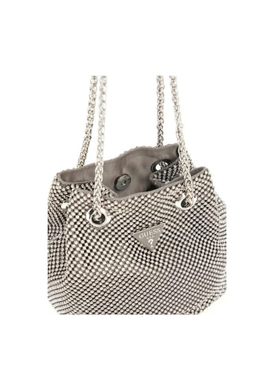 Guess Zalina Pouch Kadın Çanta Hwry9350750 Gümüş