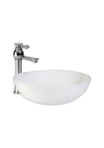 Eva Banyo Lena E-4617 Tezgah Üstü Porselen Lavabo