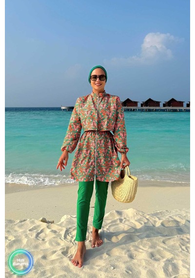 Kahijab Ivy Tesettür Mayo - Yeşil Yeşil