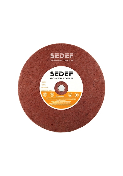 250x30x25 Mm Kahverengi Skoç Elyaf Zımpara Taşı 7pc 180 Kum