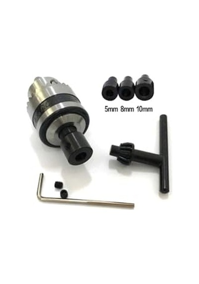 Mandren Otomatik Mandrel Okul Proje Ödev Hobi Uygulama 5mm-8mm-10mm Motora Bağlama Kaplin