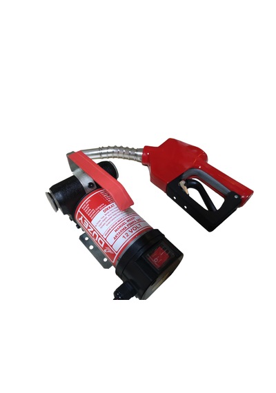 12 Volt Mazot Aktarma Pompası & Otomatik Akaryakıt Tabancası Seti