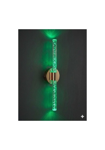 Bubbleflux Large 51 Cm Modern Tasarım Led Aplik - Duvar Lambası - Gold - Elektrikli - Rgb Kumandalı Gold Rgb Elektrikli Kumandalı