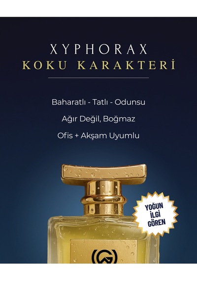 Xyphorax Kalıcı Niche Erkek Parfüm Edp 50 Ml Baharatlı & Odunsu 3.5 Mevsim Aromatik - Odunsu
