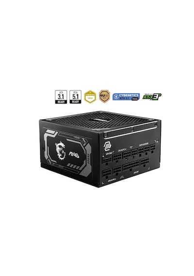Msi PSU MAG A1000GL PCIE5 80+ Gold Full Modüler Güç Kaynağı