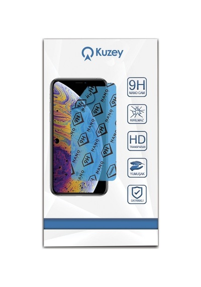Apple Uyumlu iPhone Xs Nano Glass Esnek Kırılmaz Ekran Koruyucu Cam (474510246) 10 Tl Fark Ile Şeffaf Kılıf