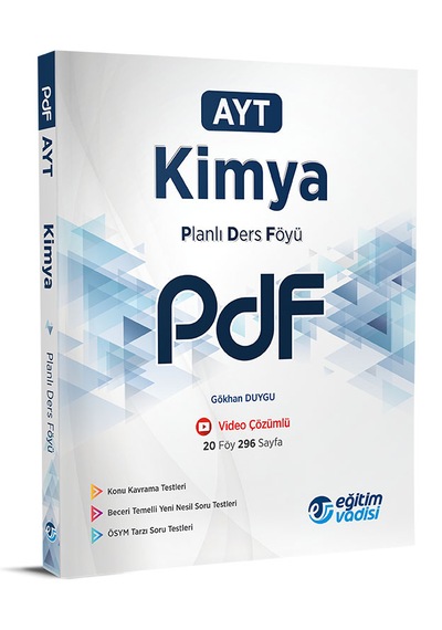 Eğitim Vadisi Ayt Kimya Pdf