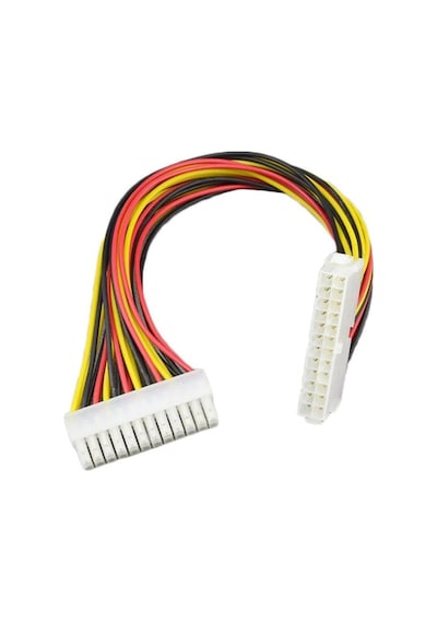 Primex Px-4983 Psu 24 Pin Power Uzatma Kablo, Power Supply 24 Pin Uzatıcı Ek Dişi Erkek Kablo