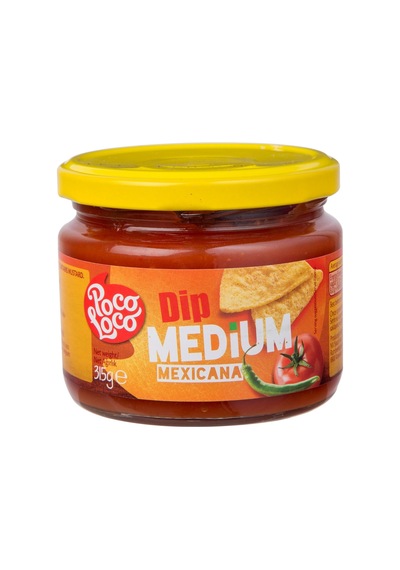 Poco Loco Salsa Sos 315g - Acılı Jalapeno Ve Domatesli Meksikan Dip Sos 5'li Avantaj Paketi - 5 Tarı