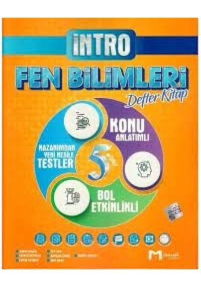 Mozaik Intro 5. Sınıf Fen Bilimleri Defter Kitap