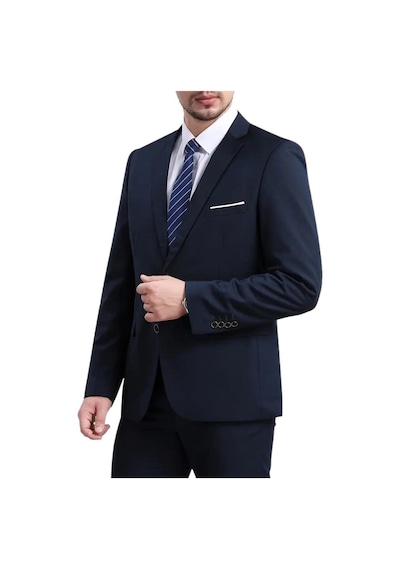 Erkek Lacivert 4 Drop Takım Elbise Bgl-st04305 Lacivert