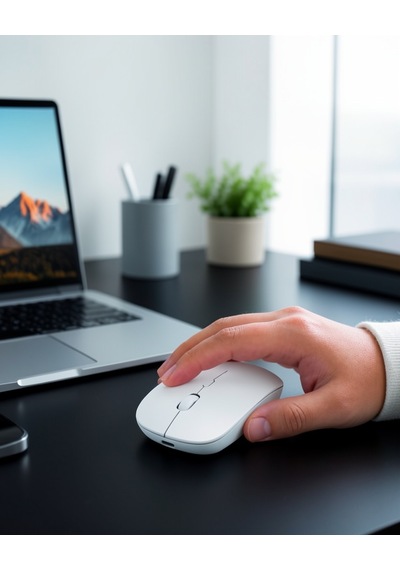 Kablosuz Mouse 5000 Dpı Hafif Ergonomik Uczzpg908beyaz-4 Belirtilmemiş