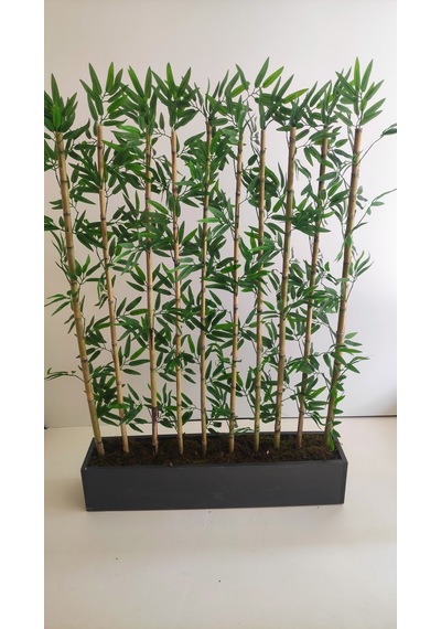 Rüzgar Yapay Çiçekçilik 170 Cm 10 Lu Bambu Seperator Yesil