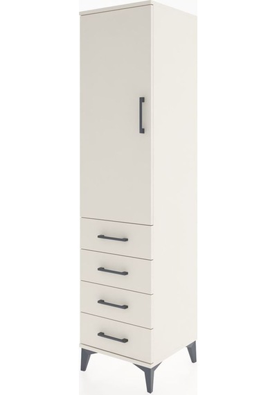 Hyperion Dolap 2 Raflı 4 Çekmeceli Tek Kapaklı 44x44x182 Ayta... Aytaşı