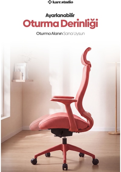 Karr Office Lizbon Ergonomik Çalışma Koltuğu