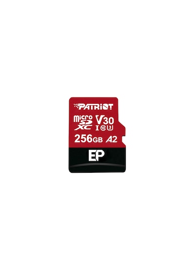 Patriot Ep Series 256gb Microsdxc V30 A2 U3 Uhs-ı Class 10 Hafıza Kartı Pef256gep32mcx