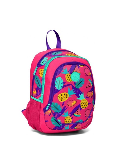 Yaygan Kids Fuşya Ananas Kız Çocuk İlkokul Çantası 14367