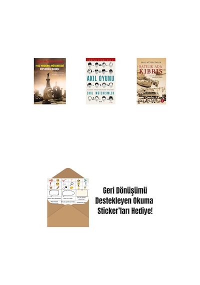 1922 Mudanya Mütarekesi Diplomasi Savaşı + Akıl Oyunu + Satılık Ada Kıbrıs + Okuma Sticker'ları