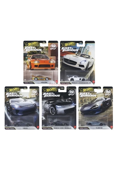 Hot Wheels Premium Fast And Furious 2026 5li Set Mix 4 Brian Supra