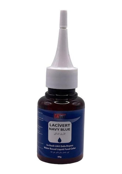 My Bake Su Bazlı Likit Gıda Boyası Lacivert 60 G