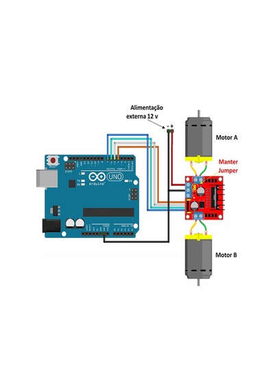 L298n Dual Motor Sürücü Modül