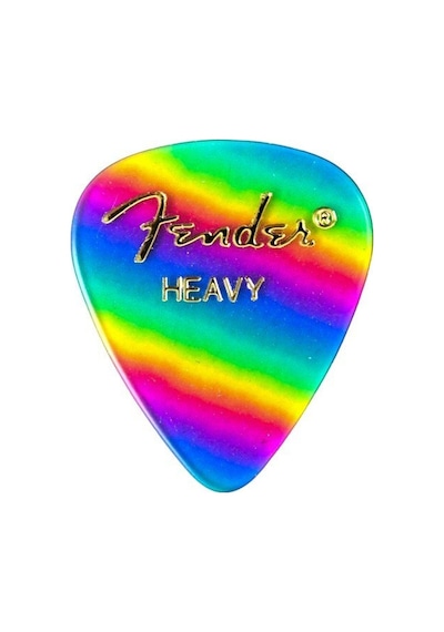 Fender 351 Heavy Rainbow 3 Adet Gitar Penası Count