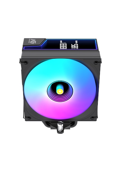 Ng Frost 600b 220w Tdp Argb Fanlı Derece Ve Devir Göstergeli Üst Seviye Kule Tipi Cpu Soğutucu Siyah