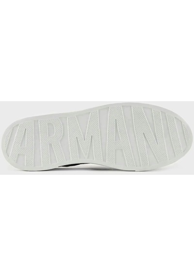 Armani Exchange Bayan Ayakkabı Xdx133 Xv725 S277 Siyah-beyaz Beyaz