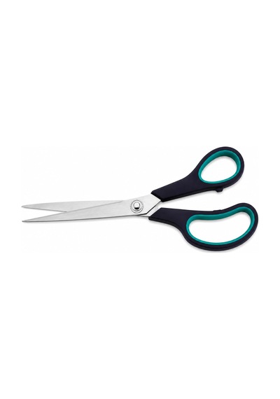 Orret Home Paslanmaz Çelik Makas 23.5 Cm, Ergonomik Kaymaz Saplı Ev Tipi Çok Amaçlı Makas, Kumaş Makası, Mutfak Makası, Kağıt Kesme Makası, Dikiş, Hobi, El İşi, Ofis Ve Günlük Kullanım İçin Makas