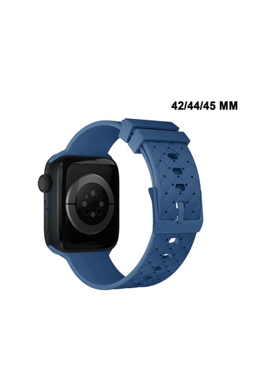 Apple Watch Uyumlu Watch 1/2/3/4/5/6/se/7/8/9 Serileri 42/44/45/49 Mm Kordon Kayış Silikon Mt92