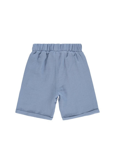 Civil Boys Basic 2-5 Yaş Kapri - Mavi Açık İndigo