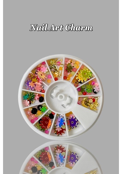 Tırnak Süsleme Taşı - Yüz Süsleme Taşı - Nail Art Süs Taşı - Nail Art Charm Çarm Yp152-7