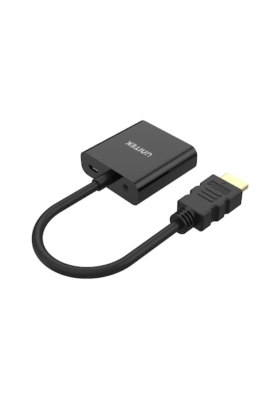 Unıtek Hdmı To Vga Dönüştürücü Ses Destekli 1080p&60hz Y-6333