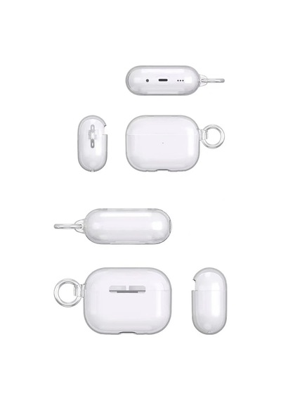 Apple Uyumlu AirPods Pro 2 2.nesil Shell Kılıf - Gold Çok Renkli