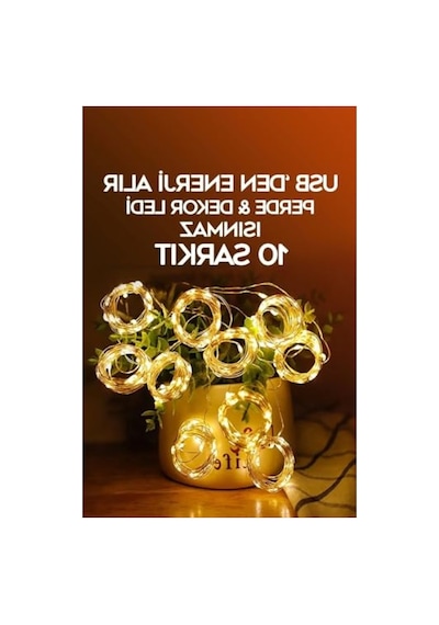 Kumandalı Peri Tel Led Aydınlatma, 300 Led