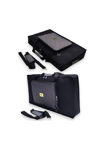 Xdj-rr Setup Için Uyumlu Çanta Soft Case Kılıf Siyah-gri