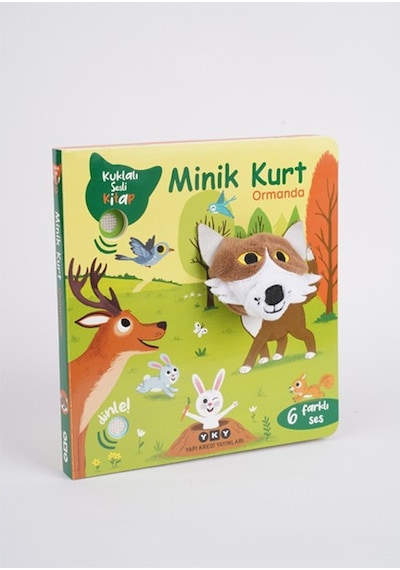 Kuklalı Sesli Kitap - Minik Kurt Ormanda