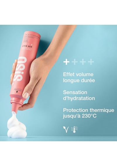 Osis+ Air Whip Hacim Ve Tutuş Sağlayan Esnek Köpük 200ml