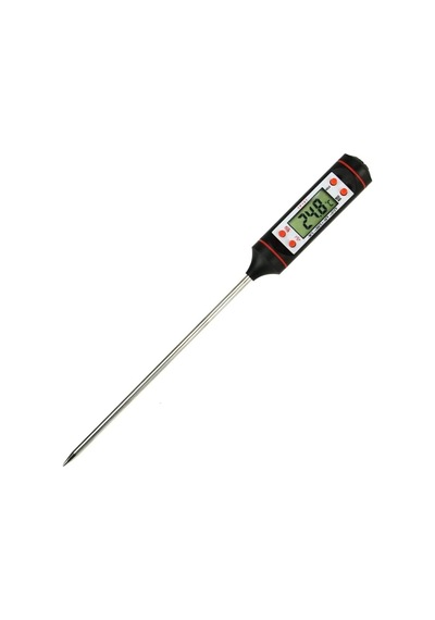 Dijital Mutfak Termometresi Dijital Termometre Gıda Termometresi, Paslanmaz Çelik Prob, Hızlı Ve Hassas Okuma İle Ölçüm, Et, Tavuk, Balık, Fırın, Barbekü, Mutfak Yemek Pişirme, Lcd Ekranlı
