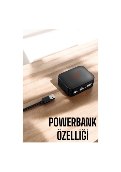 Bluetooth Kulaklık Powerbank Özelliği Yüksek Ses Kaliteli Tws Kulaklık