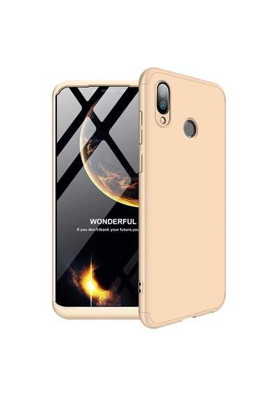 Huawei Honor Play Kılıf 3 Parçalı 360 Tam Korumalı Gkk Kapak
