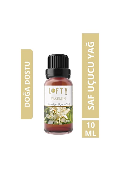 Lofty Yasemin Doğal Uçucu Yağ Saf Buhurdanlık Esansı Konsantre Oda Kokusu10 ML