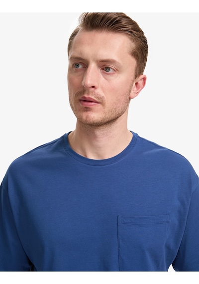 Pierre Cardin Erkek Açık Lacivert Tişört Basic 50325300-vr059