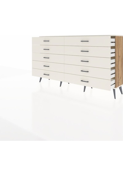 Arges Konsol 10 Çekmeceli 176x30x99 Çam-aytaşı Çam-aytaşı Arges Konsol 10 Çekmeceli 176x30x99 Çam-aytaşı Çam-aytaşı