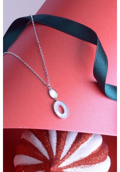 Innuendo Jewelry 925 Ayar Gümüş O Kolye Gümüş