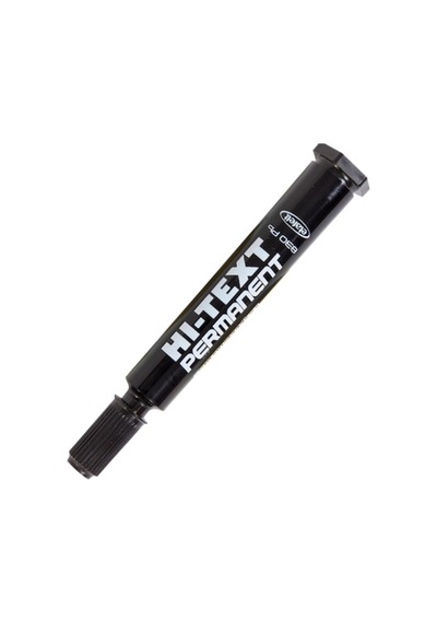 Hi-text Markör Permanent Yuvarlak Uçlu Siyah 830pb Çok Renkli