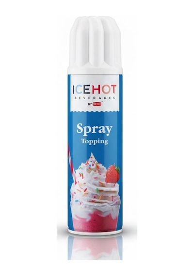 Icehot Sprey Şanti 250 Gr Soğuk & Sıcak Uyumlu Hazır Sprey Krema