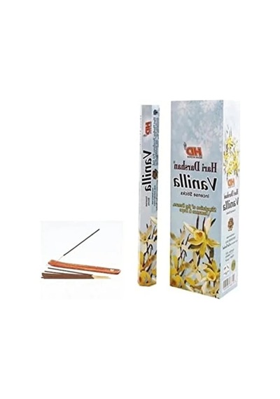 Hari Darshan 20 Adet Tütsü Farklı Aromalar + 1 Adet İşlemeli Tütsü Kayık Hediye Vanilla