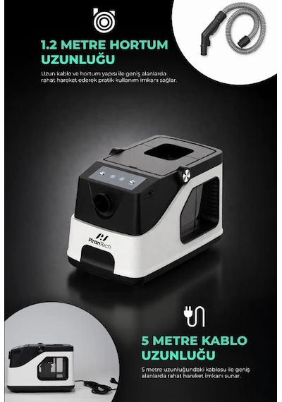 Pirantech Kt-503 Premium Koltuk & Halı Yıkama Makinesi