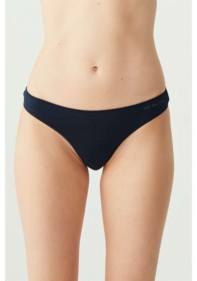 U.S. Polo Assn. Kadın Çok Renkli 5 Li Kıl Lastikli String 67005 Çok Renkli